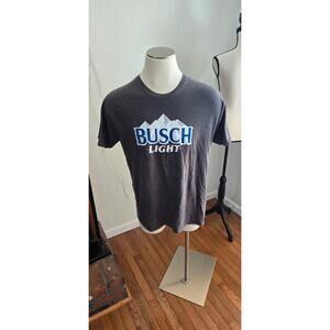 Busch light gray tee shirt large?